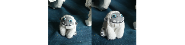 Un adorable Yéti nommé Everest et issu du film d'animation " Abominable ". Une boule de poils blancs aux grands yeux bleus qui n'aspire qu'à retrouver ses montagnes.